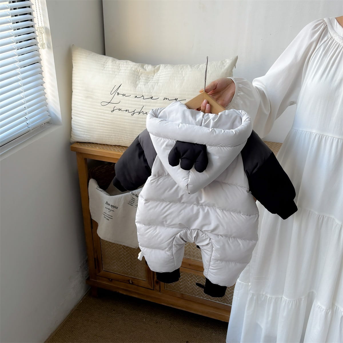 Baby Penguin Winter Romper Snowsuit
