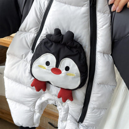 Baby Penguin Winter Romper Snowsuit