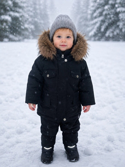 Baby Winter Snowsuit Set - Jacket & Pants