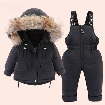 Baby Winter Snowsuit Set - Jacket & Pants