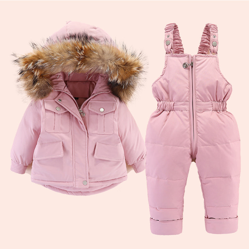 Baby Winter Snowsuit Set - Jacket & Pants