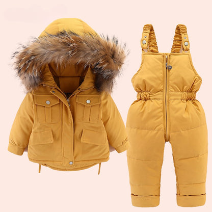Baby Winter Snowsuit Set - Jacket & Pants
