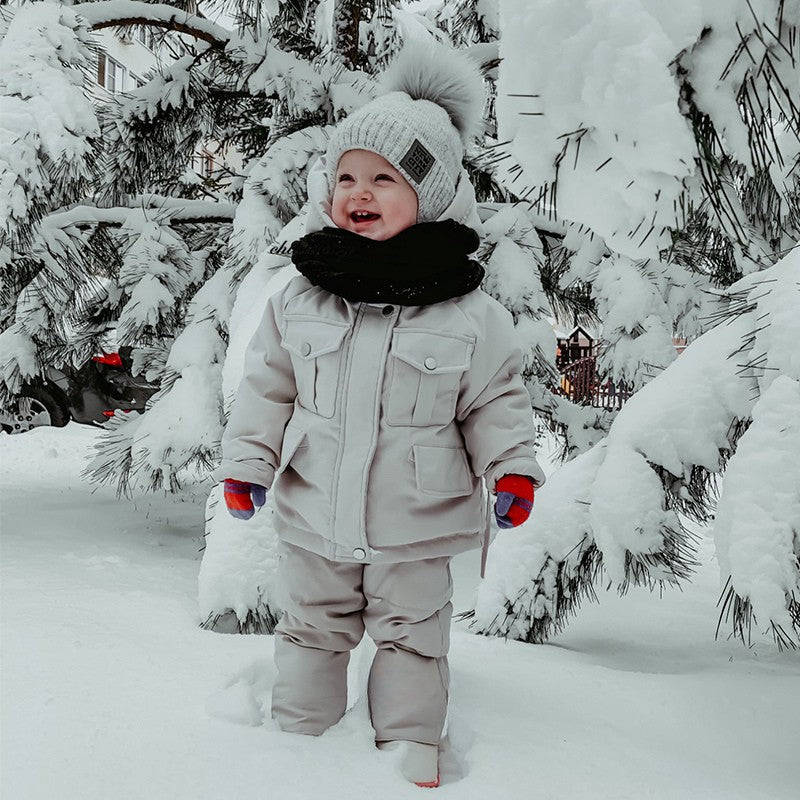 Baby Winter Snowsuit Set - Jacket & Pants