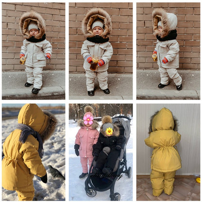 Baby Winter Snowsuit Set - Jacket & Pants