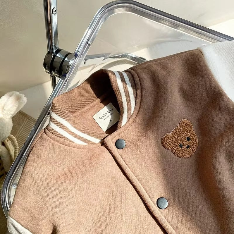Baby & Toddler Bear Varsity Baseball Jacket