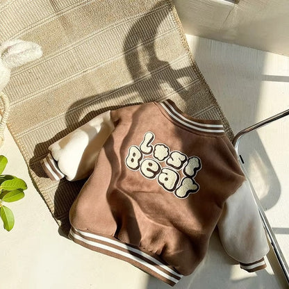 Baby & Toddler Bear Varsity Baseball Jacket