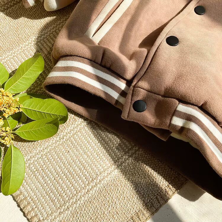 Baby & Toddler Bear Varsity Baseball Jacket