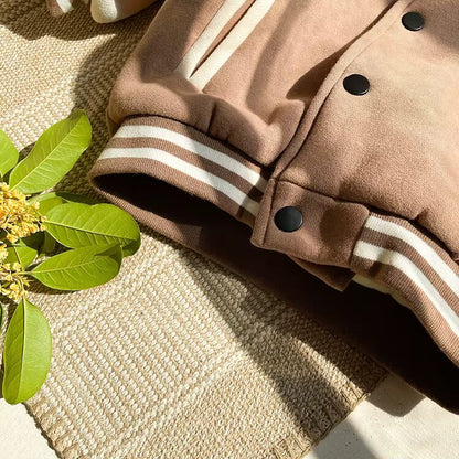 Baby & Toddler Bear Varsity Baseball Jacket