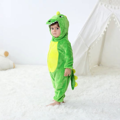 Baby & Toddler Dinosaur Fleece Onesie Romper