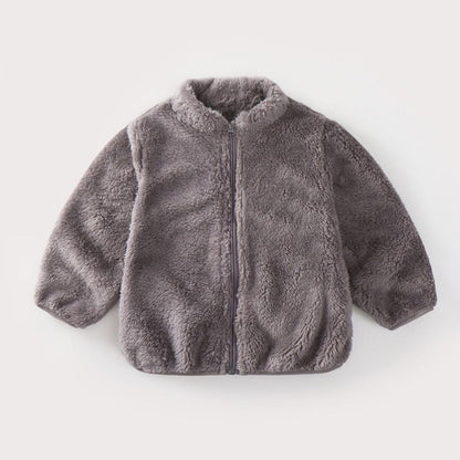 Baby & Toddler Plush Fleece Jacket
