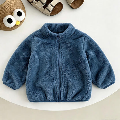 Baby & Toddler Plush Fleece Jacket