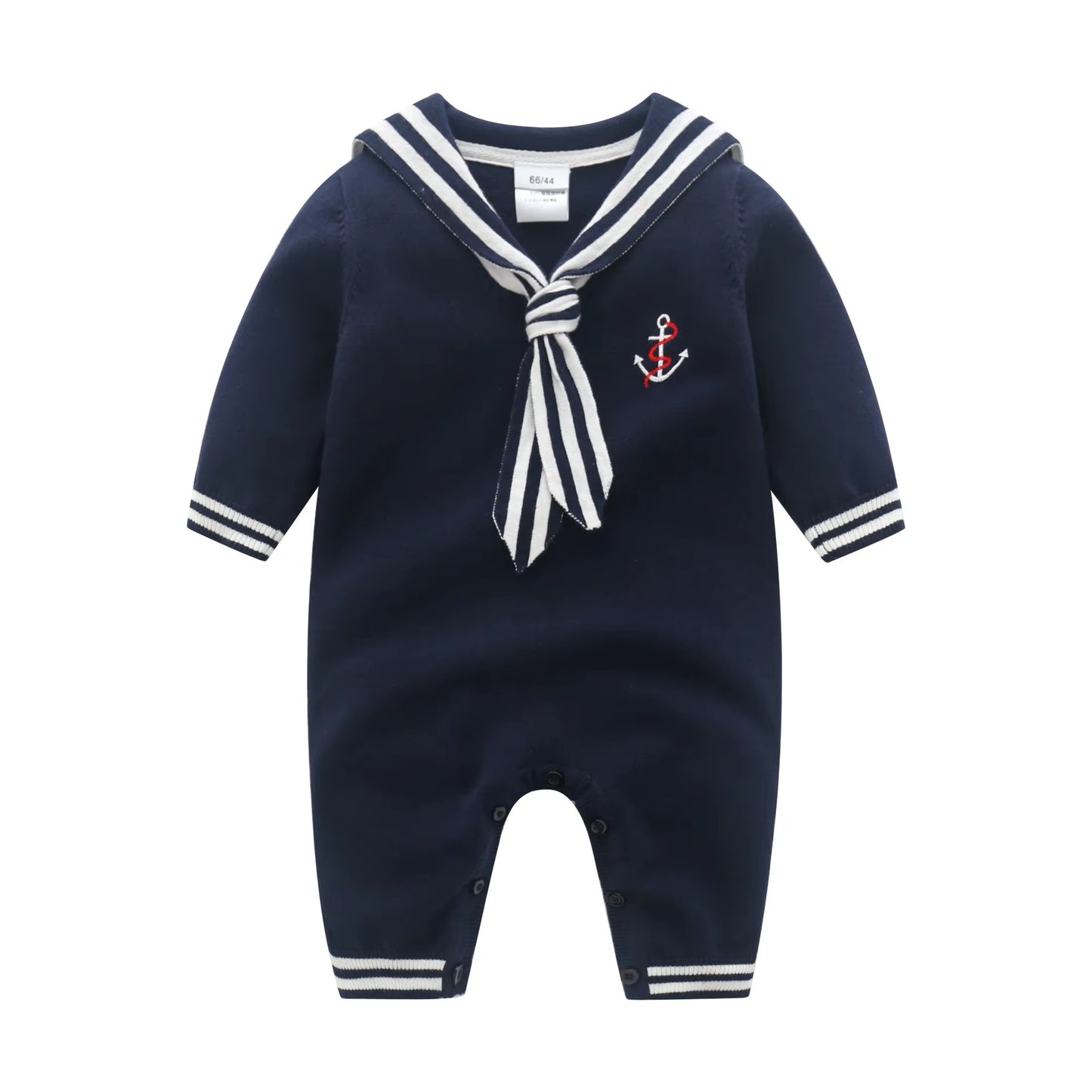 Baby & Toddler Sailor Knit Romper