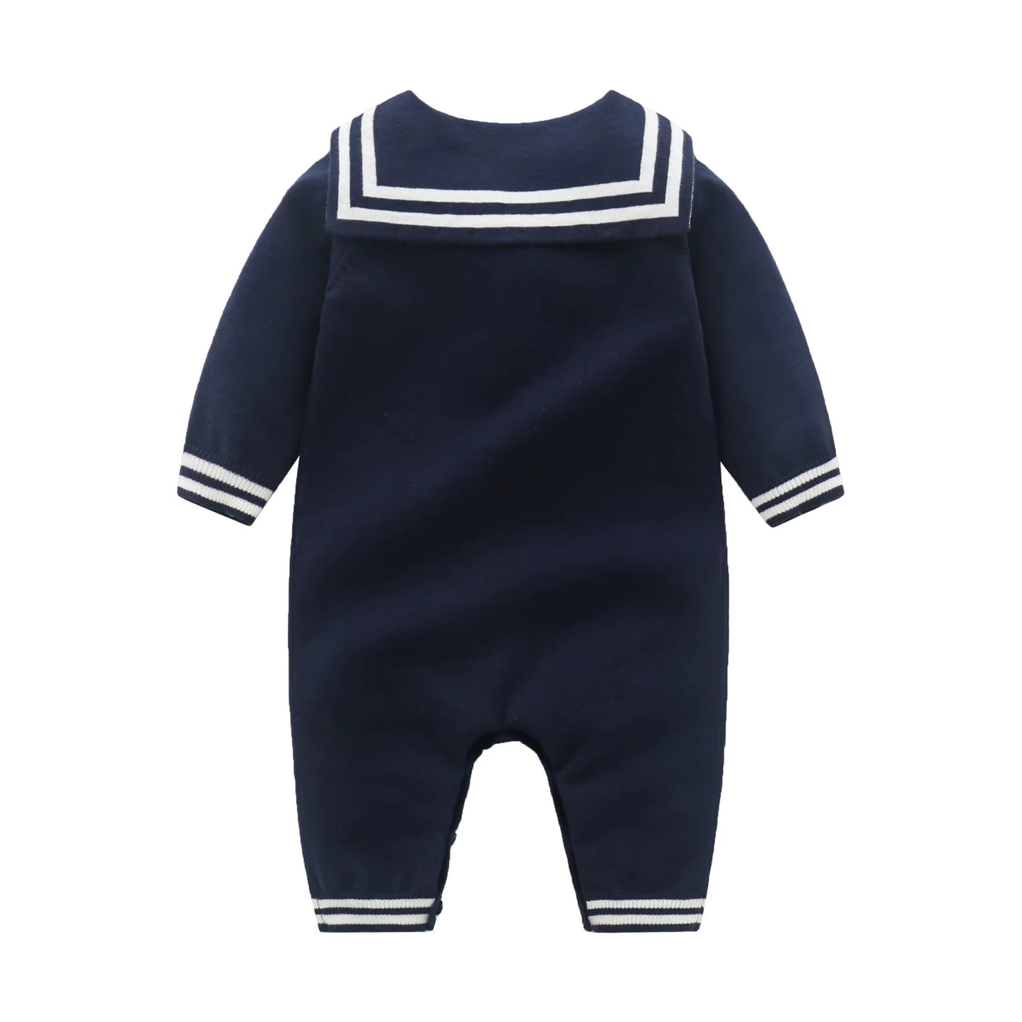 Baby & Toddler Sailor Knit Romper