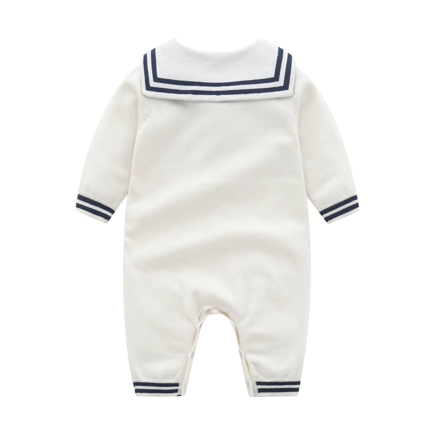 Baby & Toddler Sailor Knit Romper