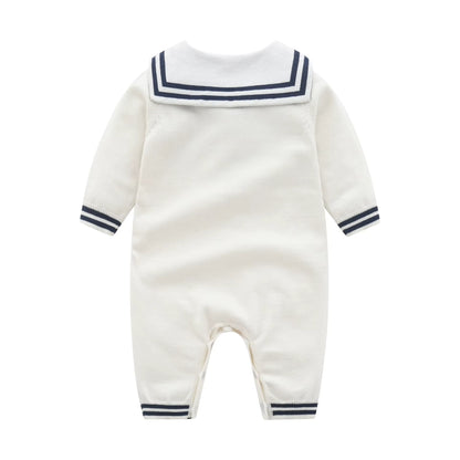 Baby & Toddler Sailor Knit Romper