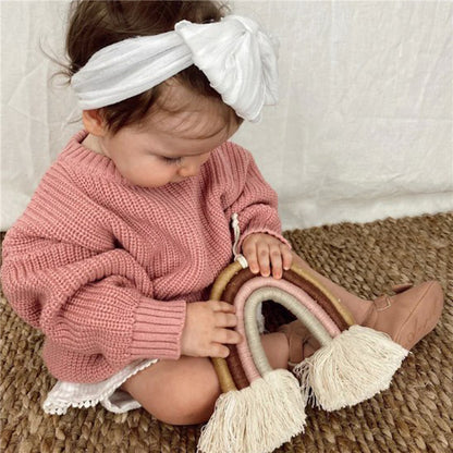 Baby & Toddler Soft Knit Pullover Sweater