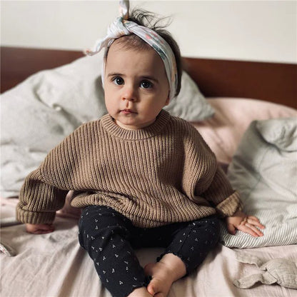 Baby & Toddler Soft Knit Pullover Sweater