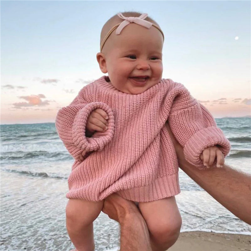 Baby & Toddler Soft Knit Pullover Sweater