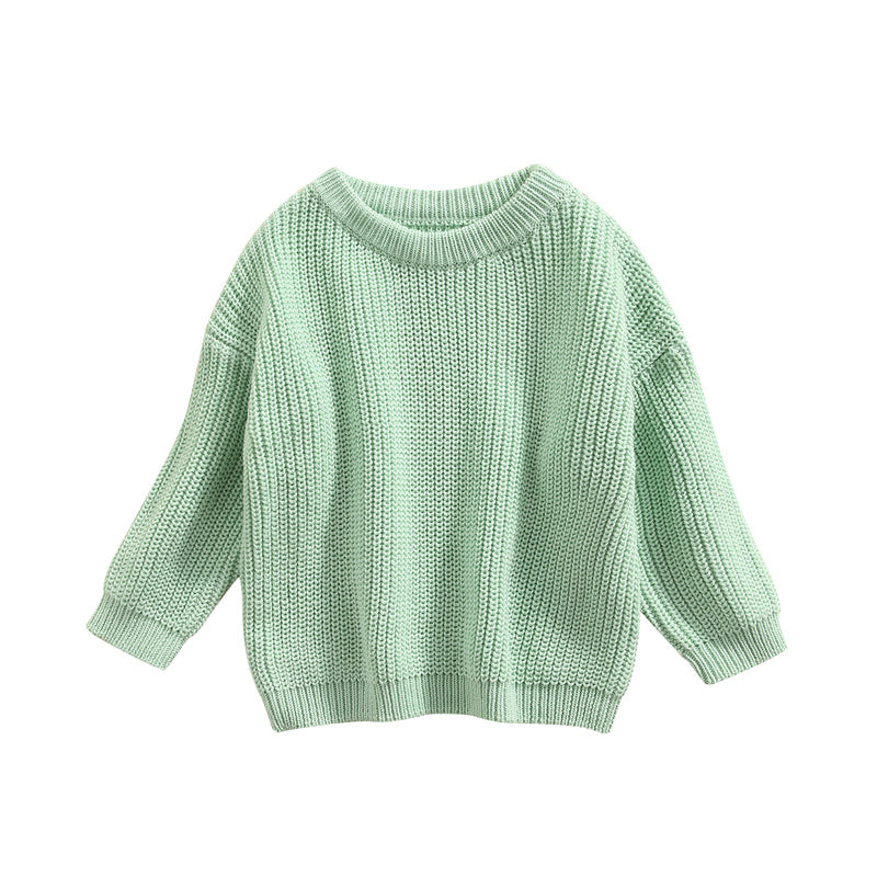 Baby & Toddler Soft Knit Pullover Sweater