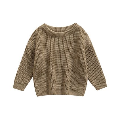 Baby & Toddler Soft Knit Pullover Sweater
