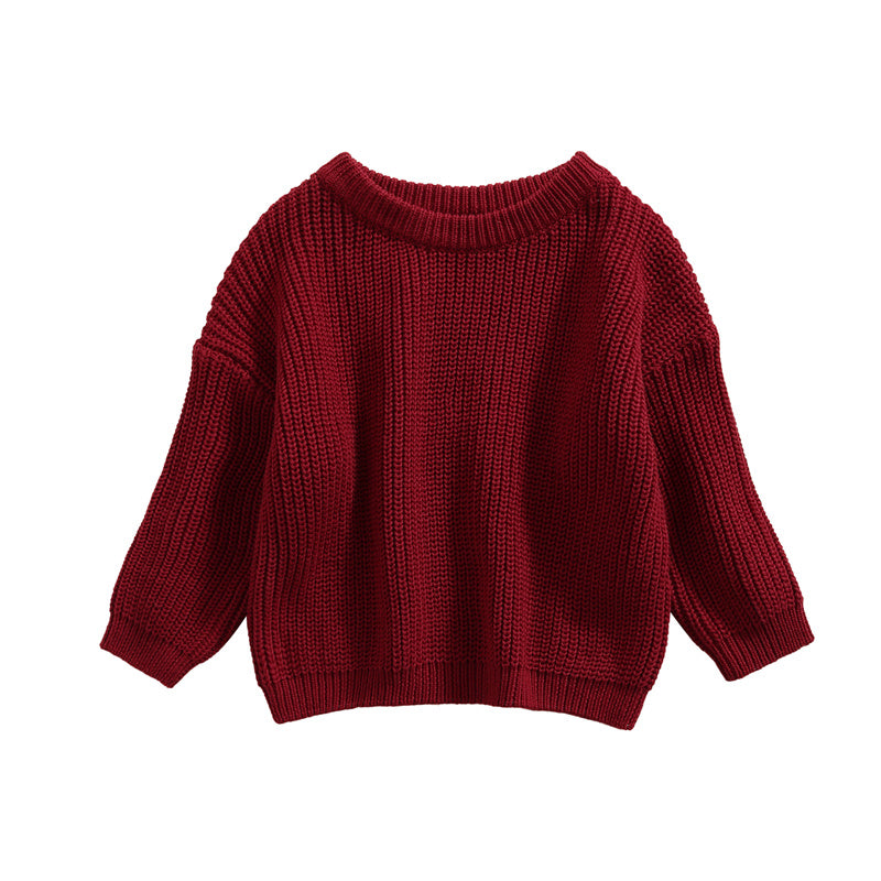Baby & Toddler Soft Knit Pullover Sweater