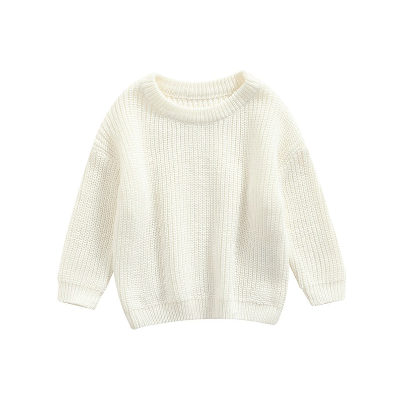 Baby & Toddler Soft Knit Pullover Sweater