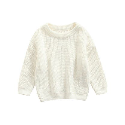 Baby & Toddler Soft Knit Pullover Sweater