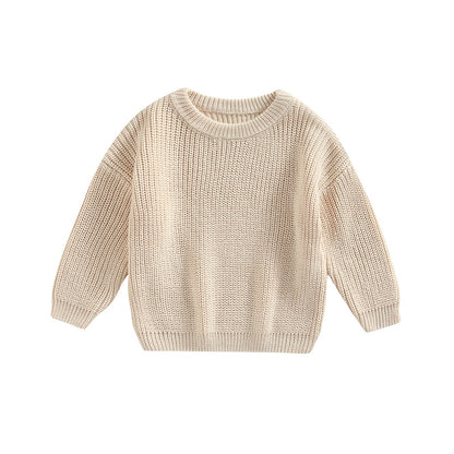 Baby & Toddler Soft Knit Pullover Sweater