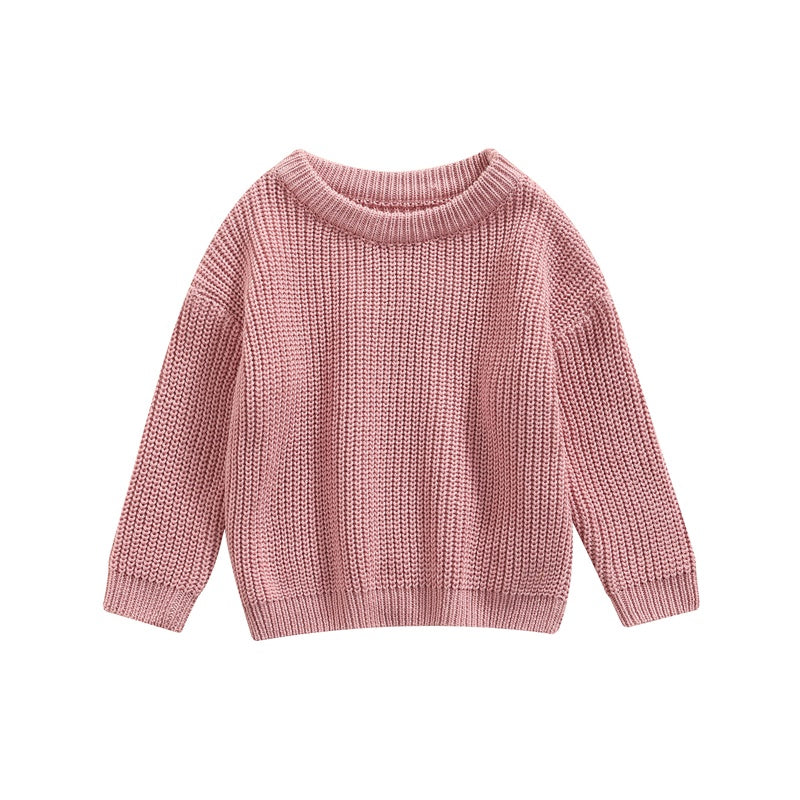Baby & Toddler Soft Knit Pullover Sweater