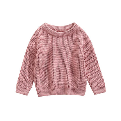 Baby & Toddler Soft Knit Pullover Sweater