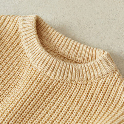 Baby & Toddler Soft Knit Pullover Sweater