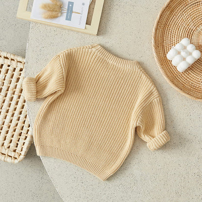 Baby & Toddler Soft Knit Pullover Sweater