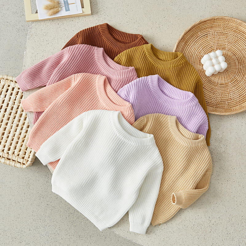 Baby & Toddler Soft Knit Pullover Sweater