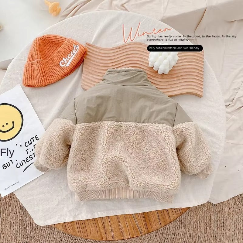 Baby & Toddler Teddy Fleece Winter Jacket