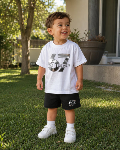 Boys 67 Graphic Shorts Set