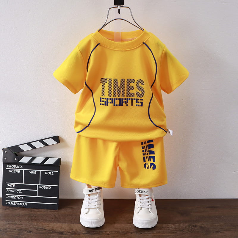 Boys Quick Dry Shorts Set – Lightweight Summer Outfit for Active Days