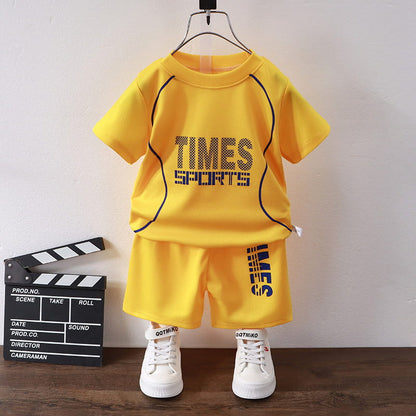 Boys Quick Dry Shorts Set – Lightweight Summer Outfit for Active Days