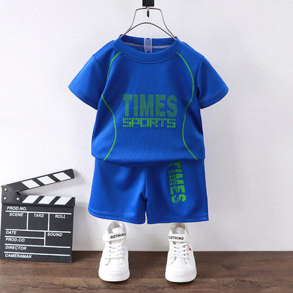 Boys Quick Dry Shorts Set – Lightweight Summer Outfit for Active Days