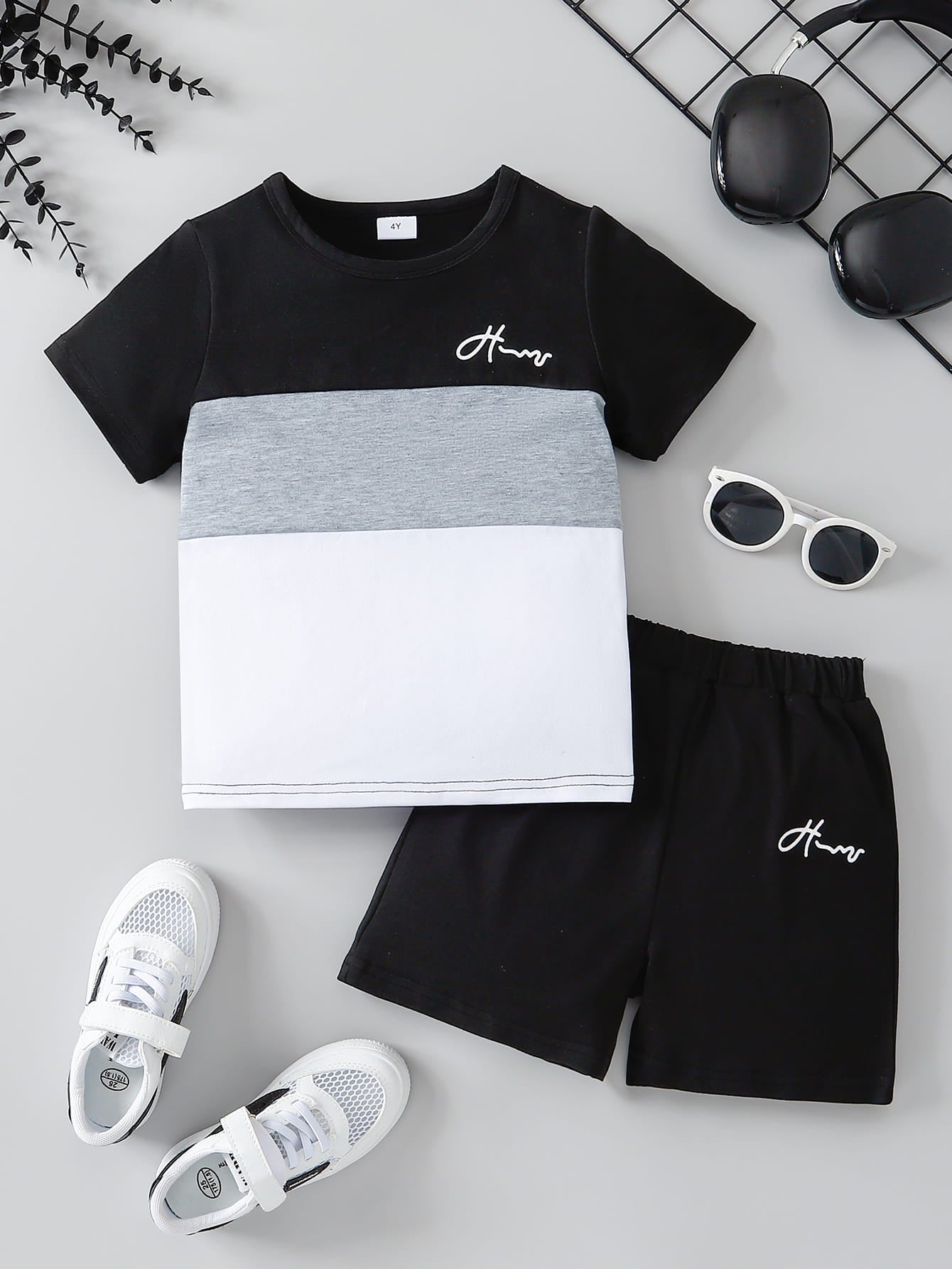 Boys Summer Shorts Set – Lightweight 2-Piece Outfit for Everyday Play