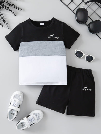 Boys Summer Shorts Set – Lightweight 2-Piece Outfit for Everyday Play