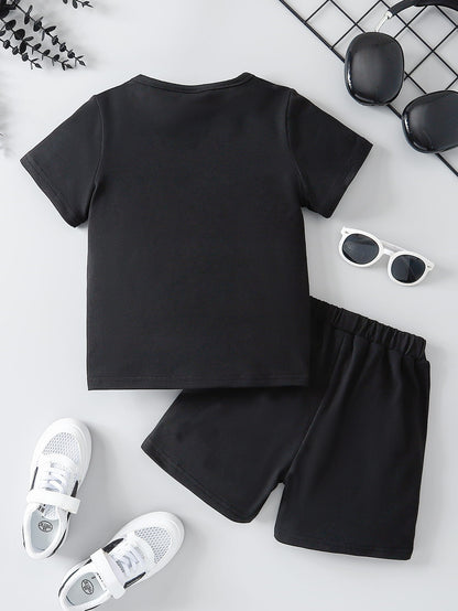 Boys Summer Shorts Set – Lightweight 2-Piece Outfit for Everyday Play