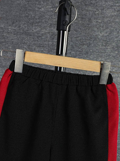 Boys Two-Tone Shirt & Shorts Set