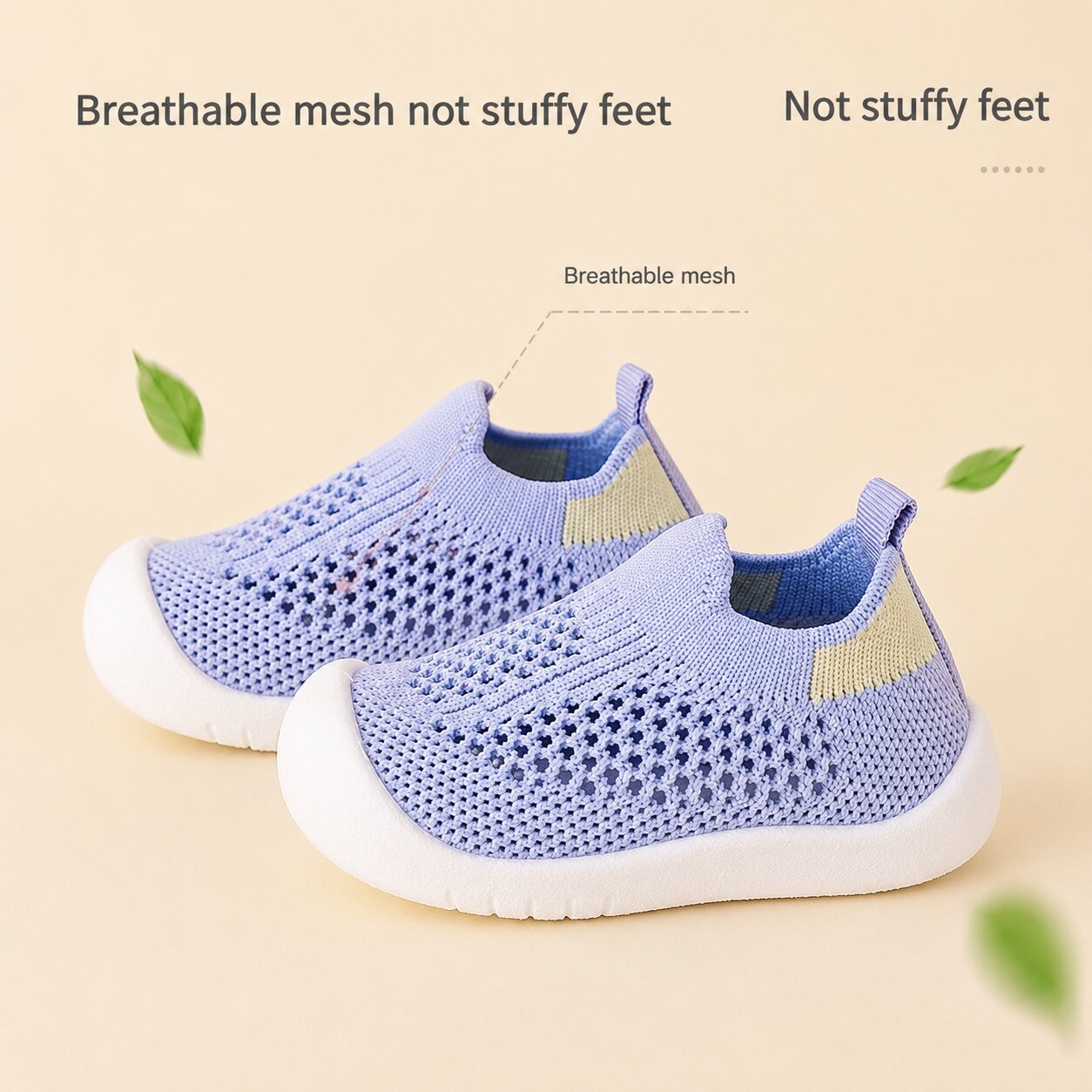 Breathable Knit Anti-Slip Sneakers