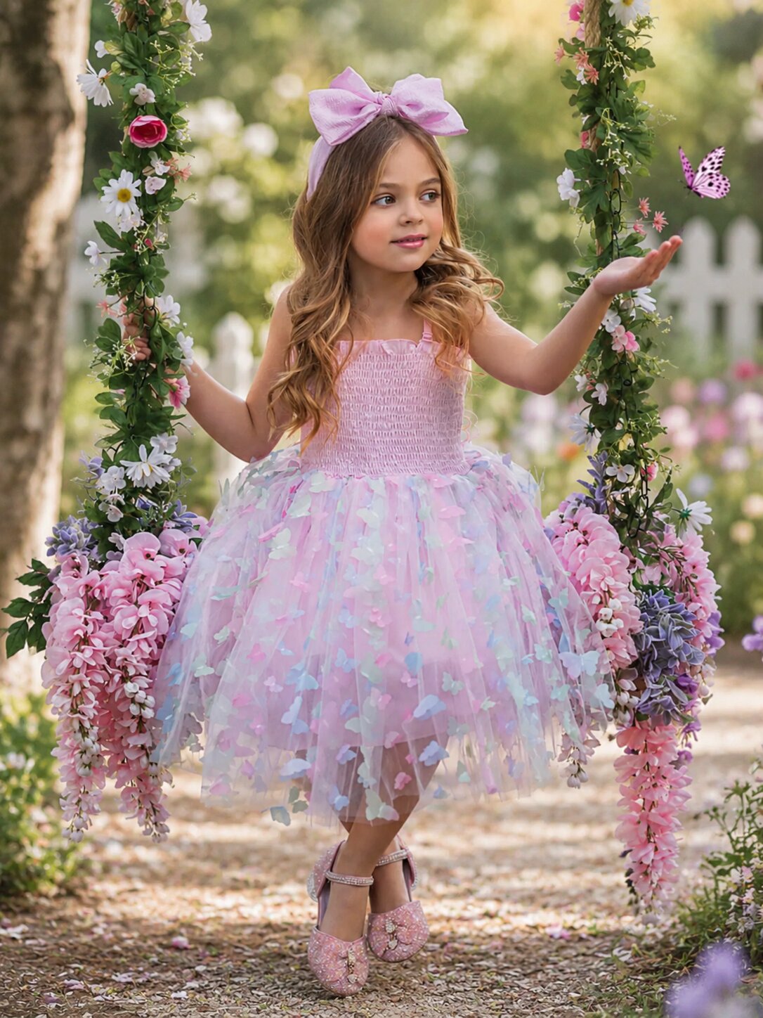 Girls Butterfly Princess Dress – Magical, Twirl-Worthy & Made to Shine