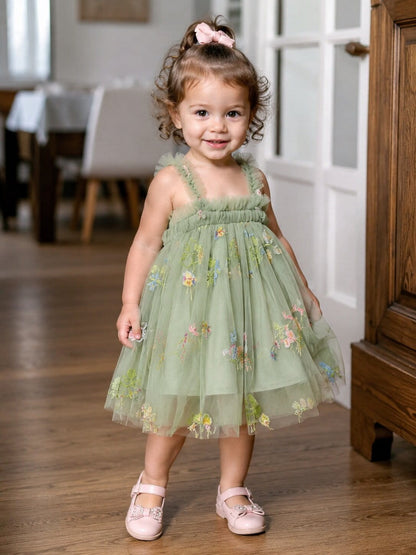 Girls Floral Princess Dress – Graceful, Elegant & Made for Special Memories