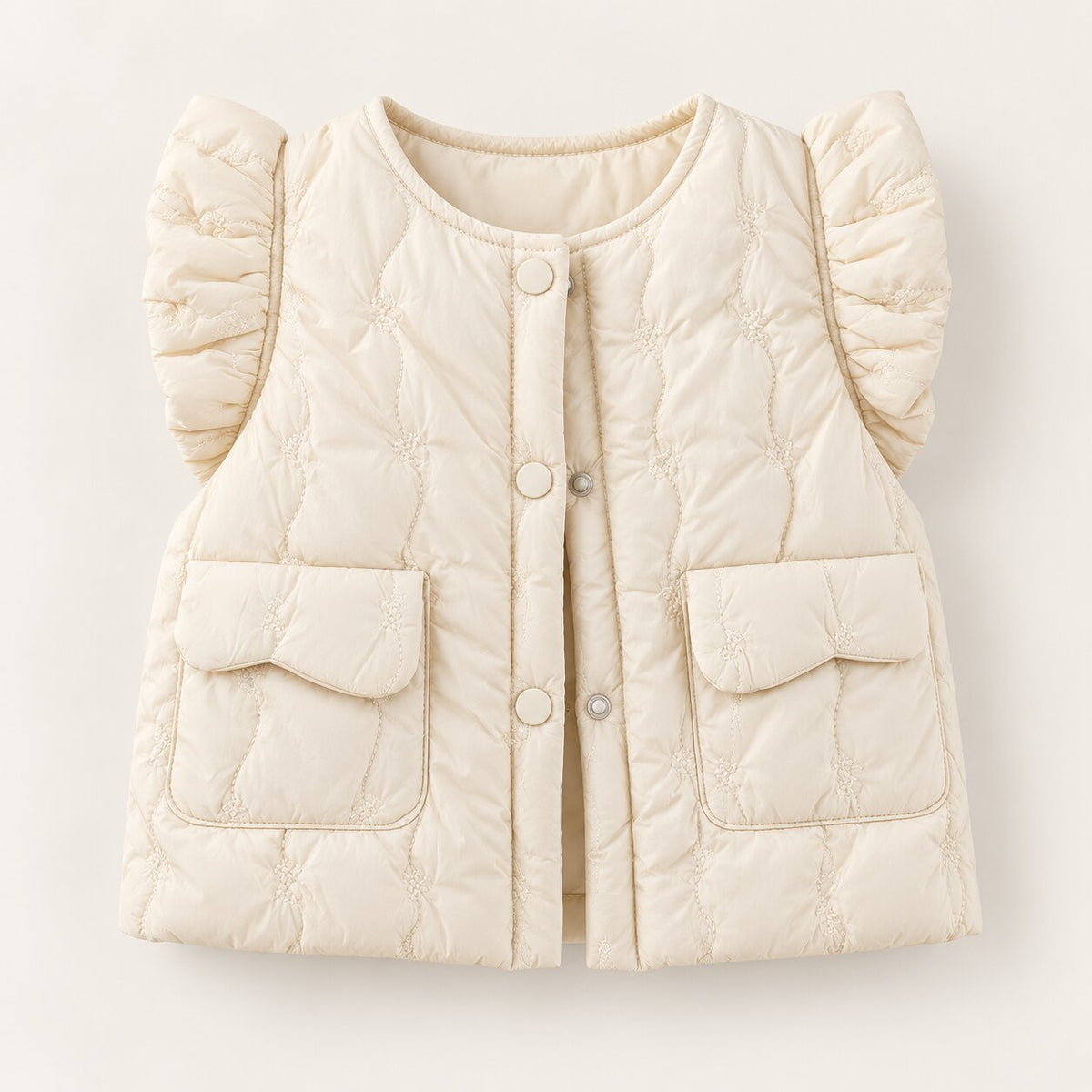 Girls Quilted Puffer Vest