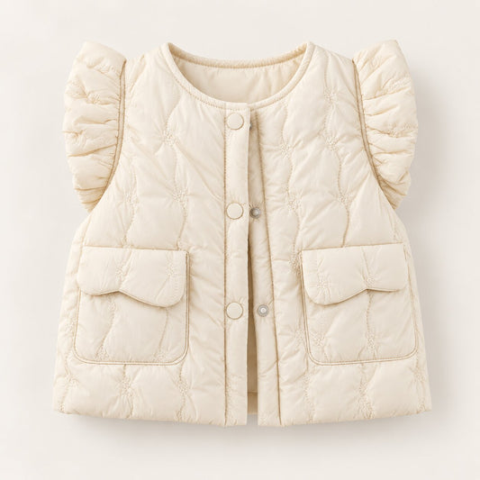 Girls Quilted Puffer Vest