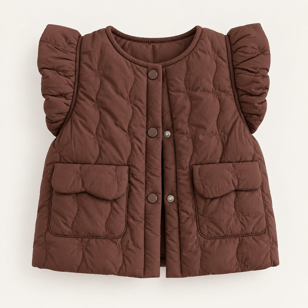 Girls Quilted Puffer Vest