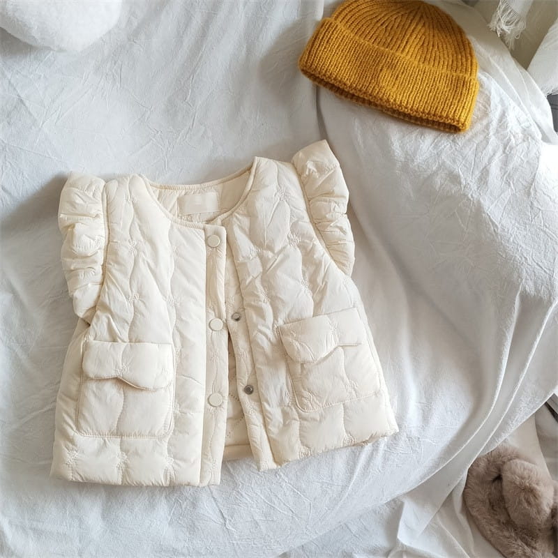 Girls Quilted Puffer Vest