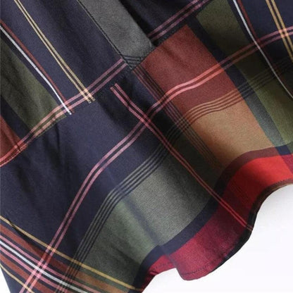 Girls Scottish Plaid Dress